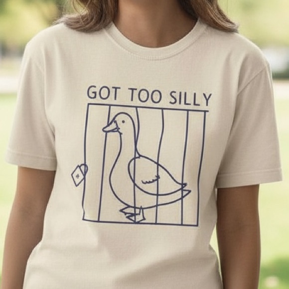 Hand Crafted Tops - Silly Goose Shirt